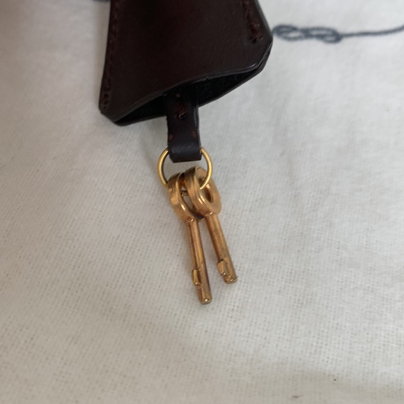 ❤️❤️SOLD❤️❤️Prada bauleto python leather vintage handbag - Picture 8 of 12